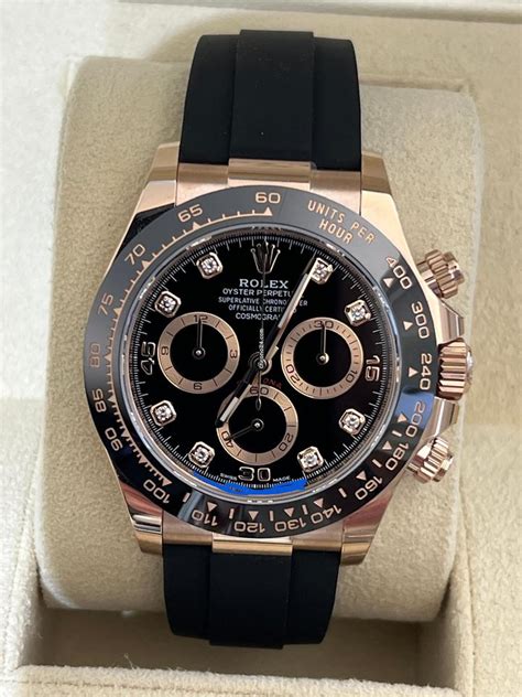 rolex daytona quadrante nero costo|Acquista Rolex Daytona su Chrono24.